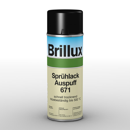 Sprühlack Auspuff 671